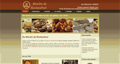 Desktop Screenshot of moulinderestaudran.com